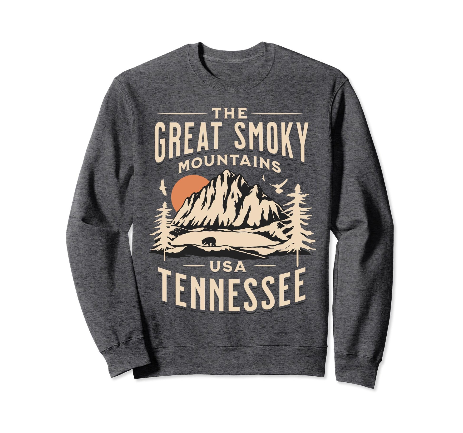 Great Smoky Mountains National Park Hoodie - Fun Novelty Design Unisex - T-Shirt, Sweatshirt, Hoodie