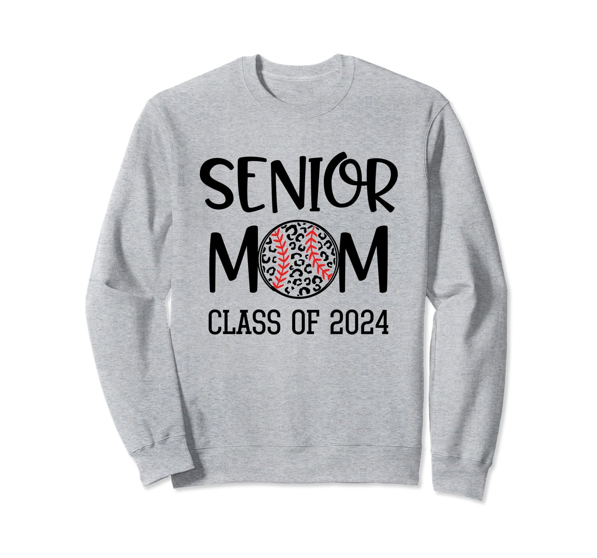 Proud Senior Baseball Mom Senior 2024 Sweatshirt - Trendy Graphic Unisex - T-Shirt, Sweatshirt, Hoodie