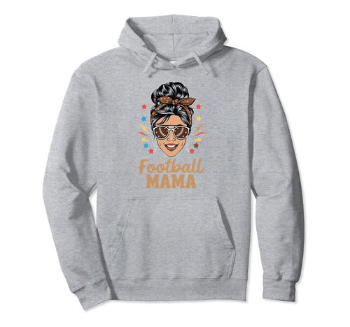 Womens Moms Coquette Bow Football Mama Game Hoodie - Unique Graphic Unisex - T-Shirt, Sweatshirt, Hoodie
