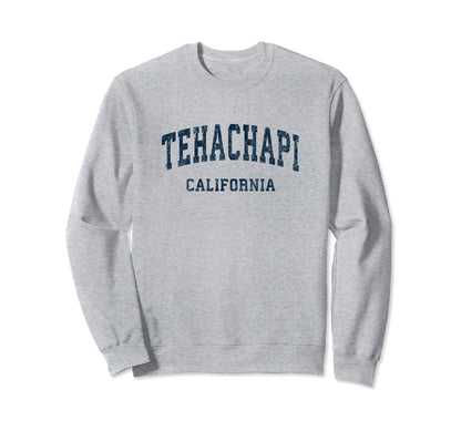 Tehachapi California Ca Varsity Sweatshirt - Graphic Print Men Women - T-Shirt, Sweatshirt, Hoodie