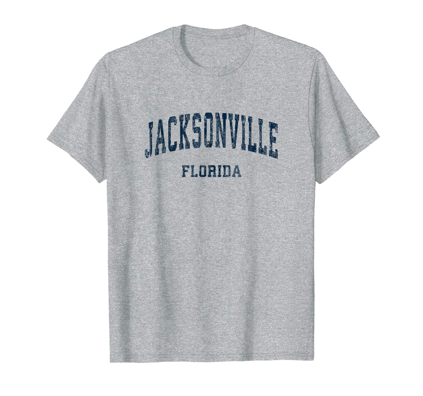 Jacksonville Florida Fl Varsity Sports T-Shirt - Minimalist Print Unisex - T-Shirt, Sweatshirt, Hoodie