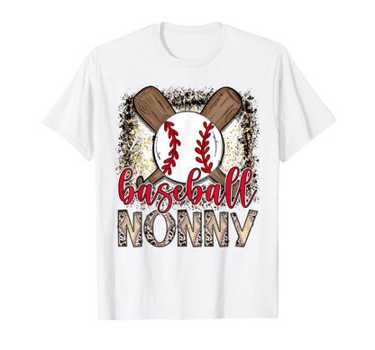 Baseball Nonny Leopard Proud Ball Nonny T-Shirt - Graphic Print for Adults - T-Shirt, Sweatshirt, Hoodie