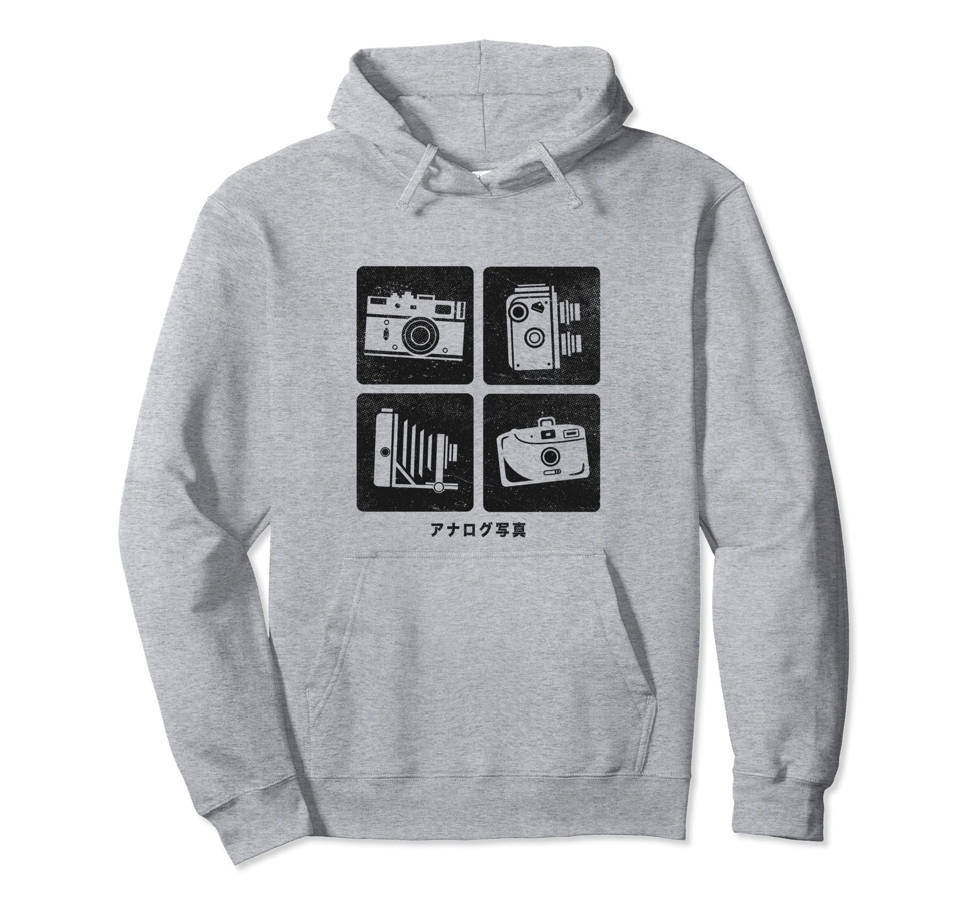 Analog Photography Camera Gear Film Hoodie - Trendy Graphic Unisex - T-Shirt, Sweatshirt, Hoodie