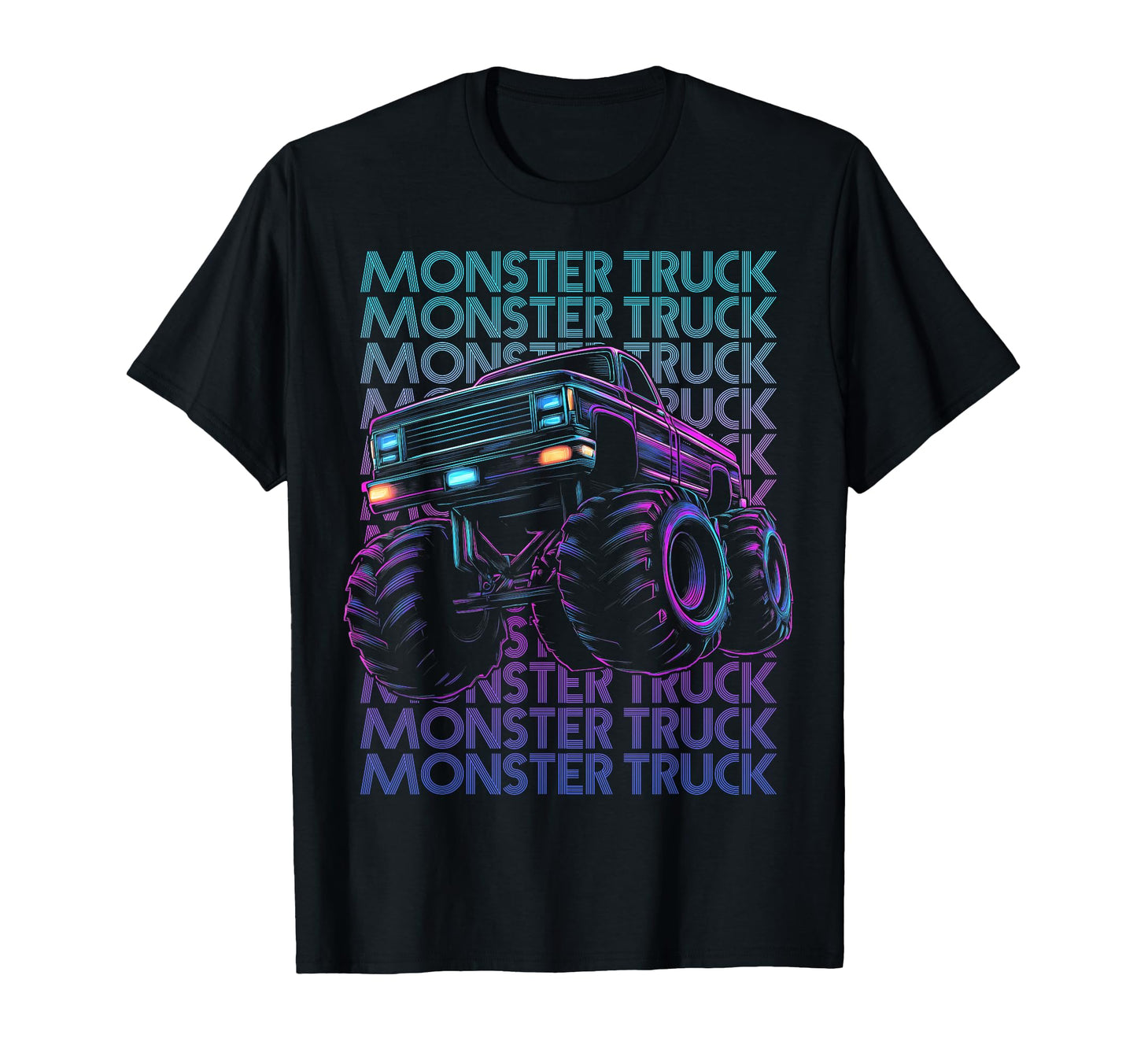 Monster Trucks 4 Wheeler Offroad T-Shirt - Fun Novelty Design Men Women - T-Shirt, Sweatshirt, Hoodie