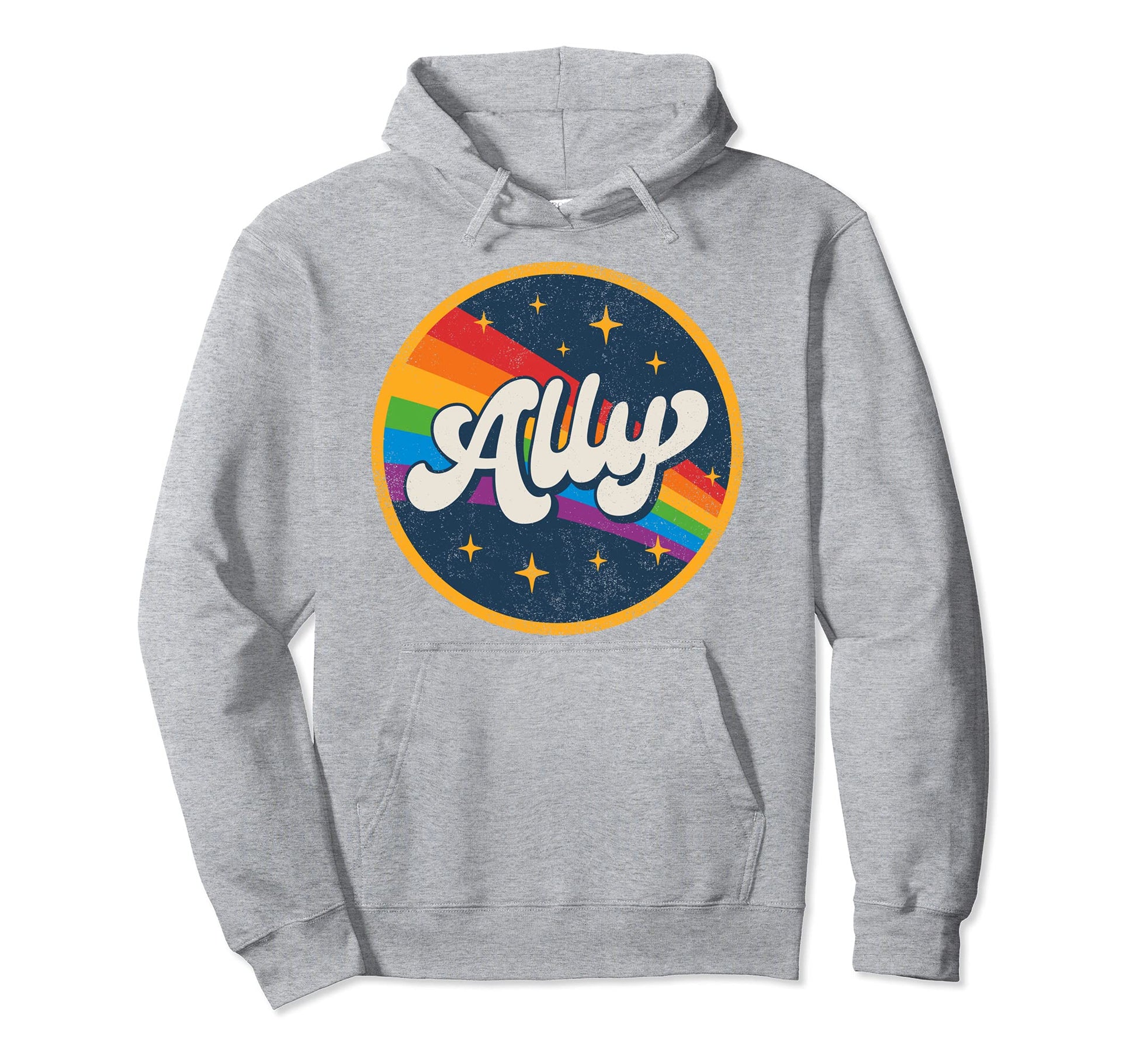 Lgbtq Ally Af Lesbian Gay Pride Lgbt Hoodie - Aesthetic Graphic Men Women - T-Shirt, Sweatshirt, Hoodie