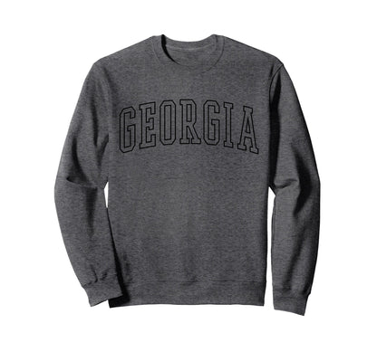 Varsity Georgia Sweatshirt - Streetwear Style Unisex - T-Shirt, Sweatshirt, Hoodie