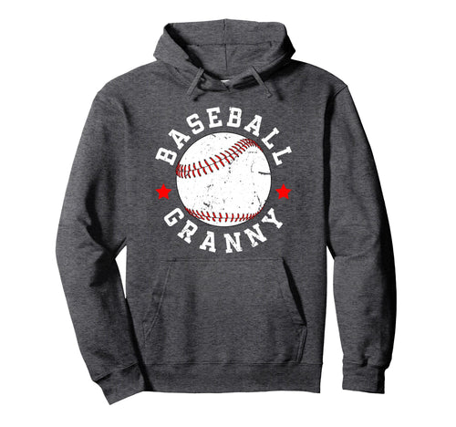 Baseball Granny Grandma Granny Hoodie - Aesthetic Graphic for Adults - T-Shirt, Sweatshirt, Hoodie
