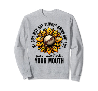My May Not Always Swing But I Do So Sweatshirt - Fun Novelty Design Unisex - T-Shirt, Sweatshirt, Hoodie