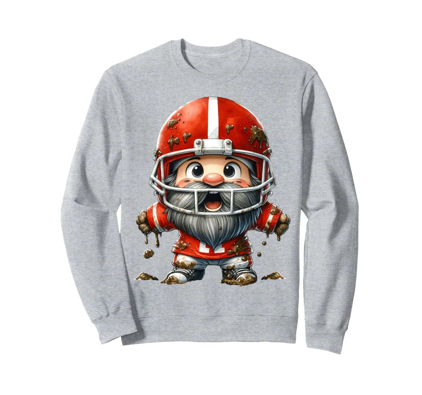 Gameday Gnome Outfits Dad Sweatshirt - Casual Everyday Wear Unisex - T-Shirt, Sweatshirt, Hoodie