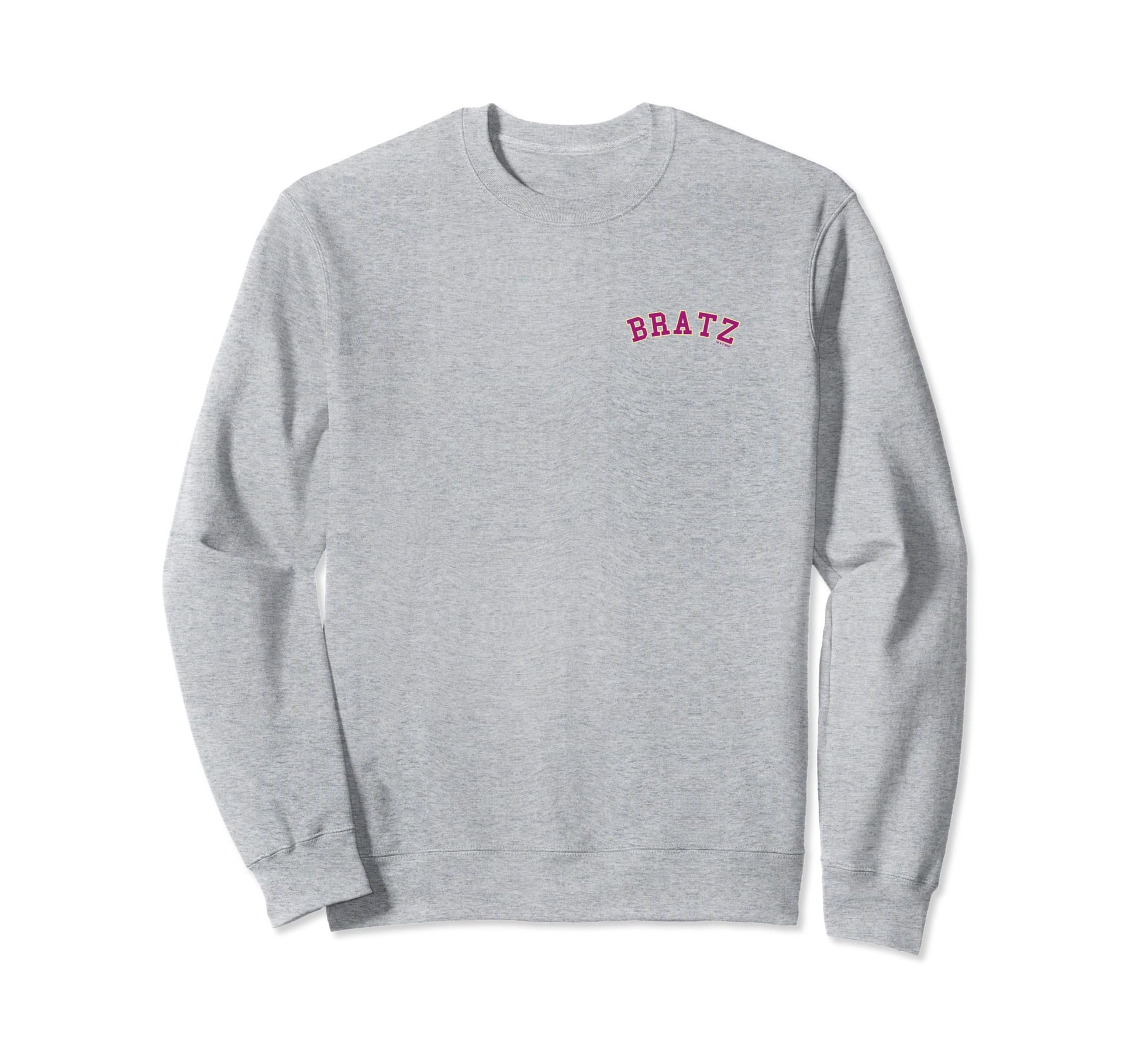 Bratz Varsity Font Pocket Logo Sweatshirt - Casual Everyday Wear for Adults - T-Shirt, Sweatshirt, Hoodie