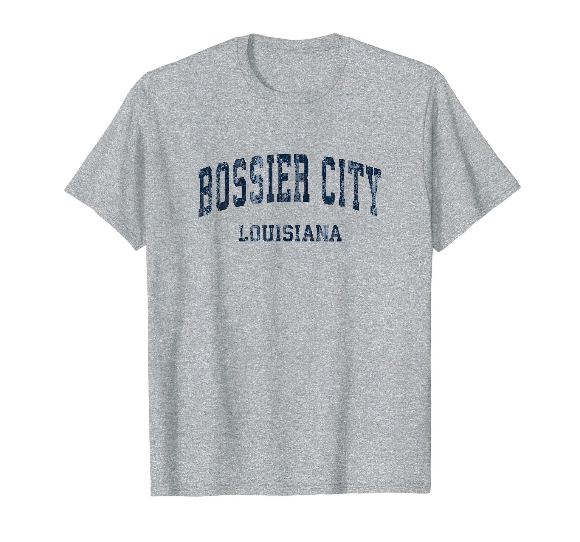 Bossier City Louisiana La Varsity T-Shirt - Aesthetic Graphic for Adults - T-Shirt, Sweatshirt, Hoodie