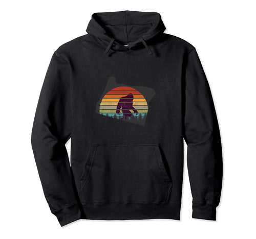Oregon Or Bigfoot Believers Rainbow Hoodie - Custom Art Print Unisex - T-Shirt, Sweatshirt, Hoodie
