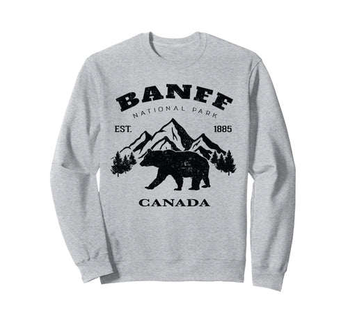Banff National Park Canada Sweatshirt - Streetwear Style for Adults - T-Shirt, Sweatshirt, Hoodie