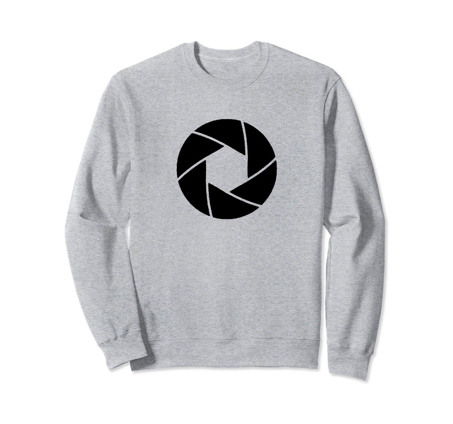 Minimalist Camera Shutter Simple Sweatshirt - Trendy Graphic Men Women - T-Shirt, Sweatshirt, Hoodie