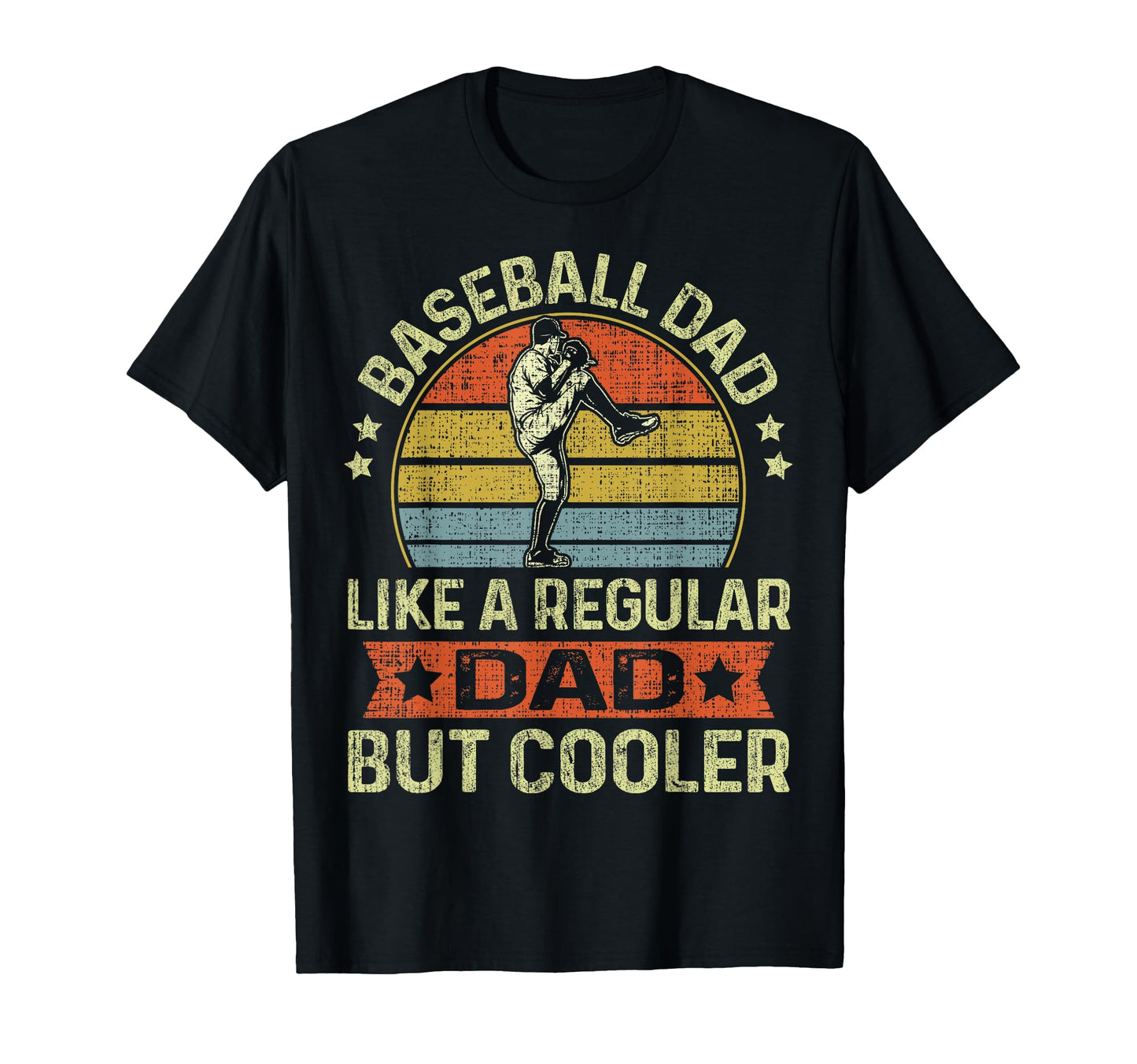 Fathers Day Funny Baseball Dad Like T-Shirt - Trendy Graphic for Adults - T-Shirt, Sweatshirt, Hoodie