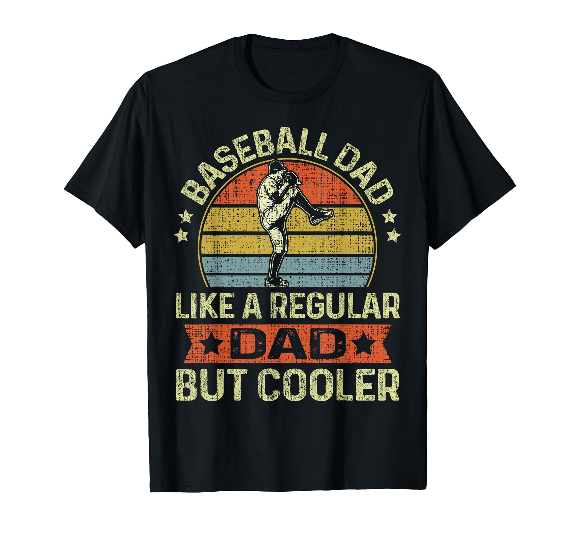 Fathers Day Funny Baseball Dad Like T-Shirt - Trendy Graphic for Adults - T-Shirt, Sweatshirt, Hoodie