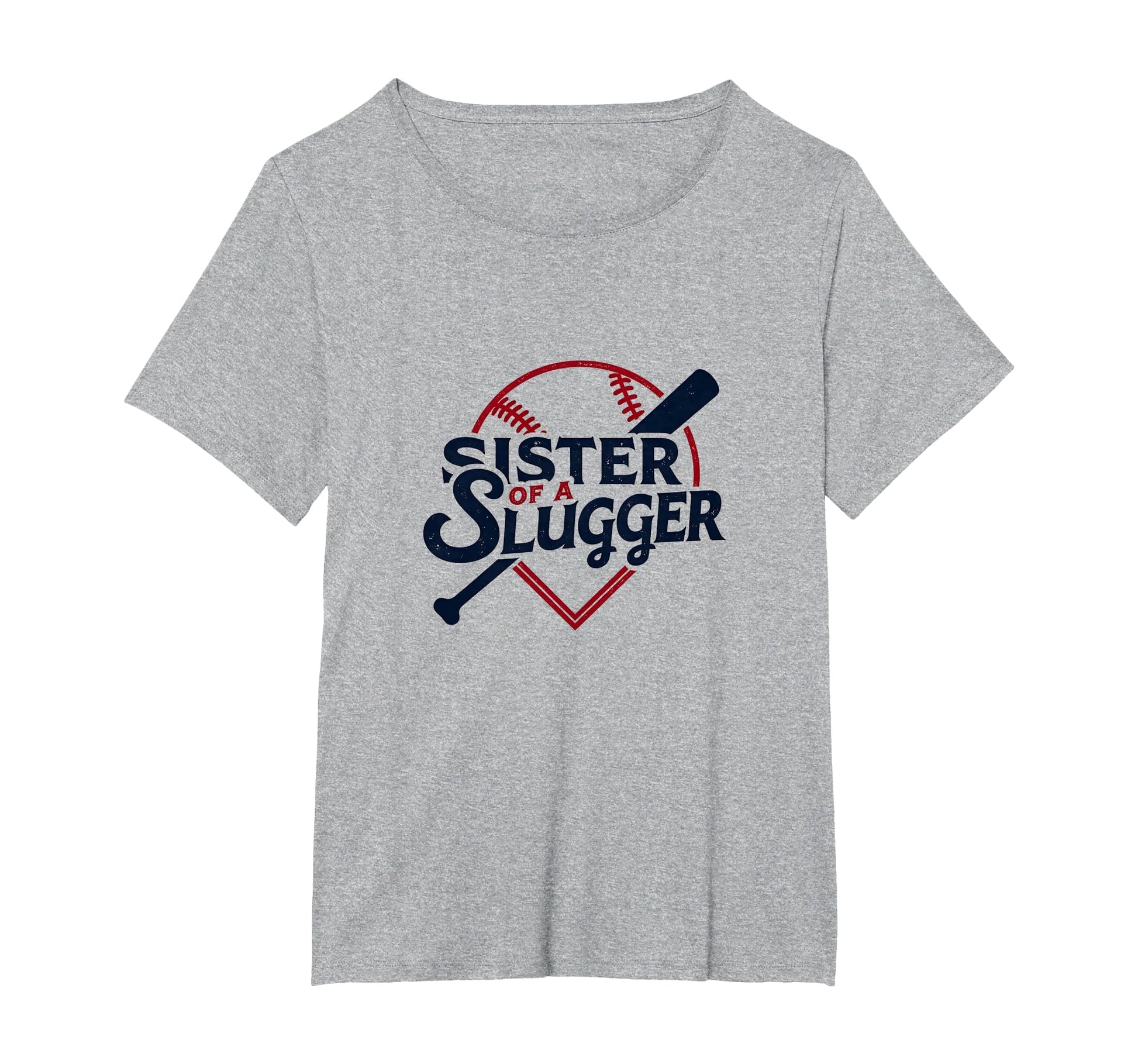 Baseball Sister Sister Slugger Sports T-Shirt - Unique Graphic for Adults - T-Shirt, Sweatshirt, Hoodie