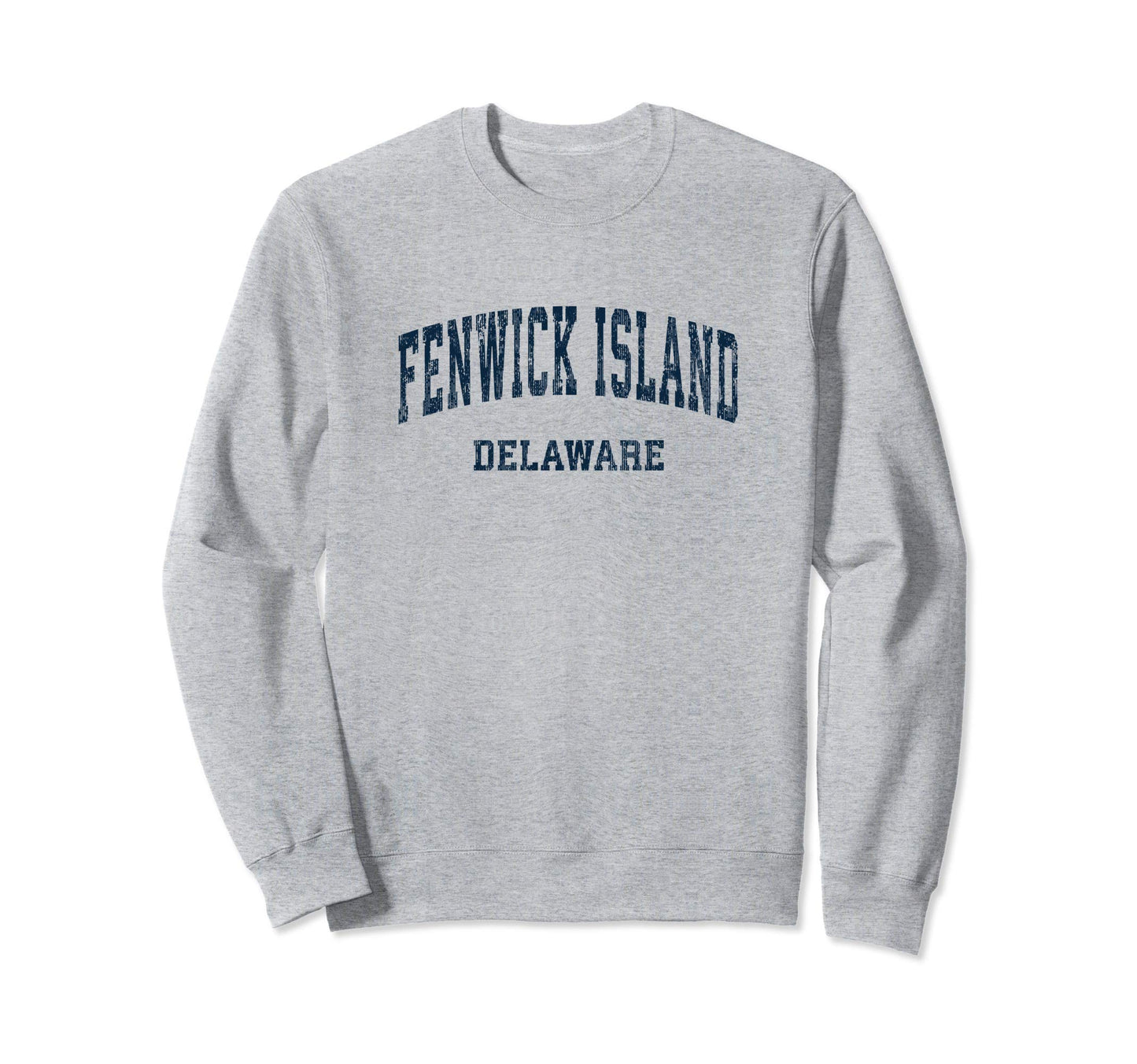 Fenwick Island Delaware De Varsity Sweatshirt - Trendy Graphic Men Women - T-Shirt, Sweatshirt, Hoodie