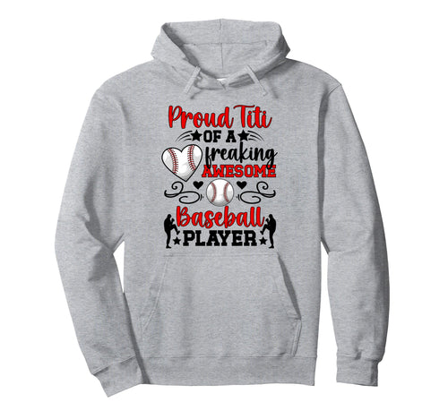 Proud Titi Baseball Player Titi Baseball Hoodie - Trendy Graphic Men Women - T-Shirt, Sweatshirt, Hoodie