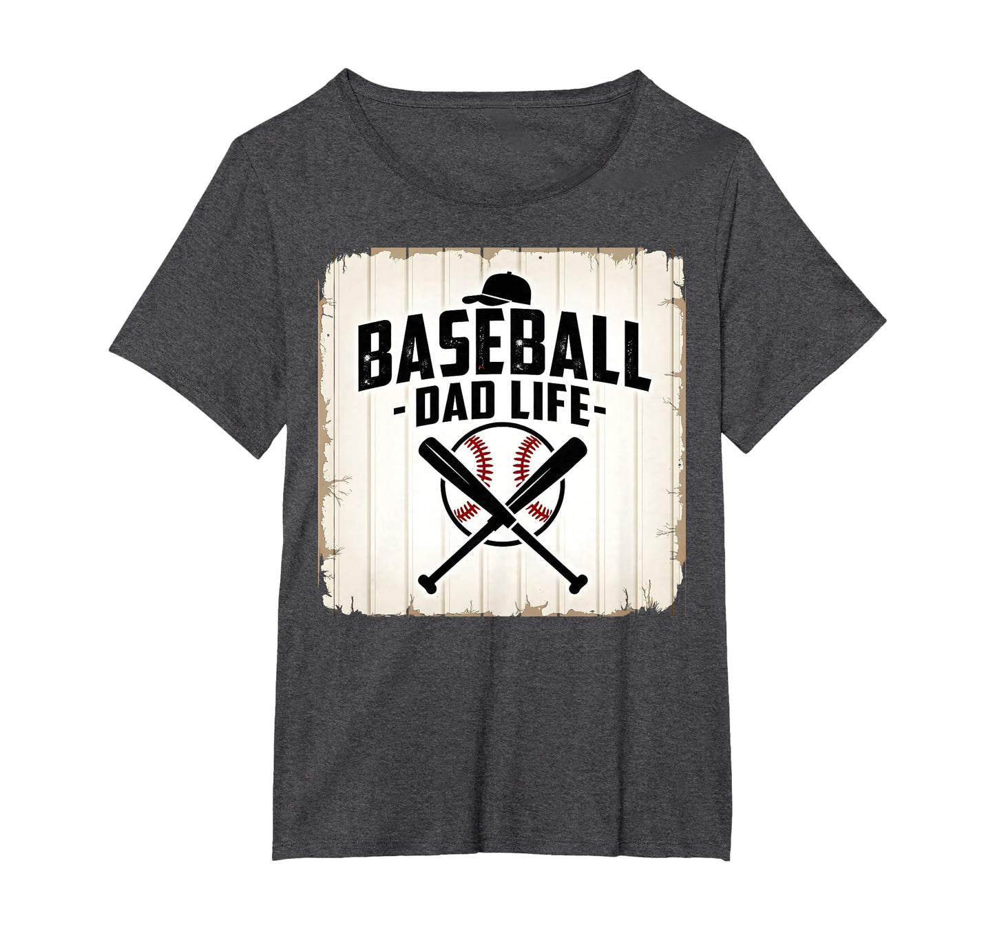 Baseball Dad Life Proud Father T-Shirt - Casual Everyday Wear for Adults - T-Shirt, Sweatshirt, Hoodie