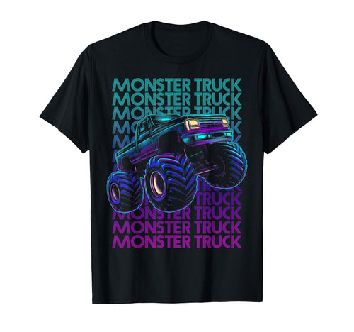 Monster Trucks 4 Wheeler Offroad T-Shirt - Novelty Apparel for Adults - T-Shirt, Sweatshirt, Hoodie