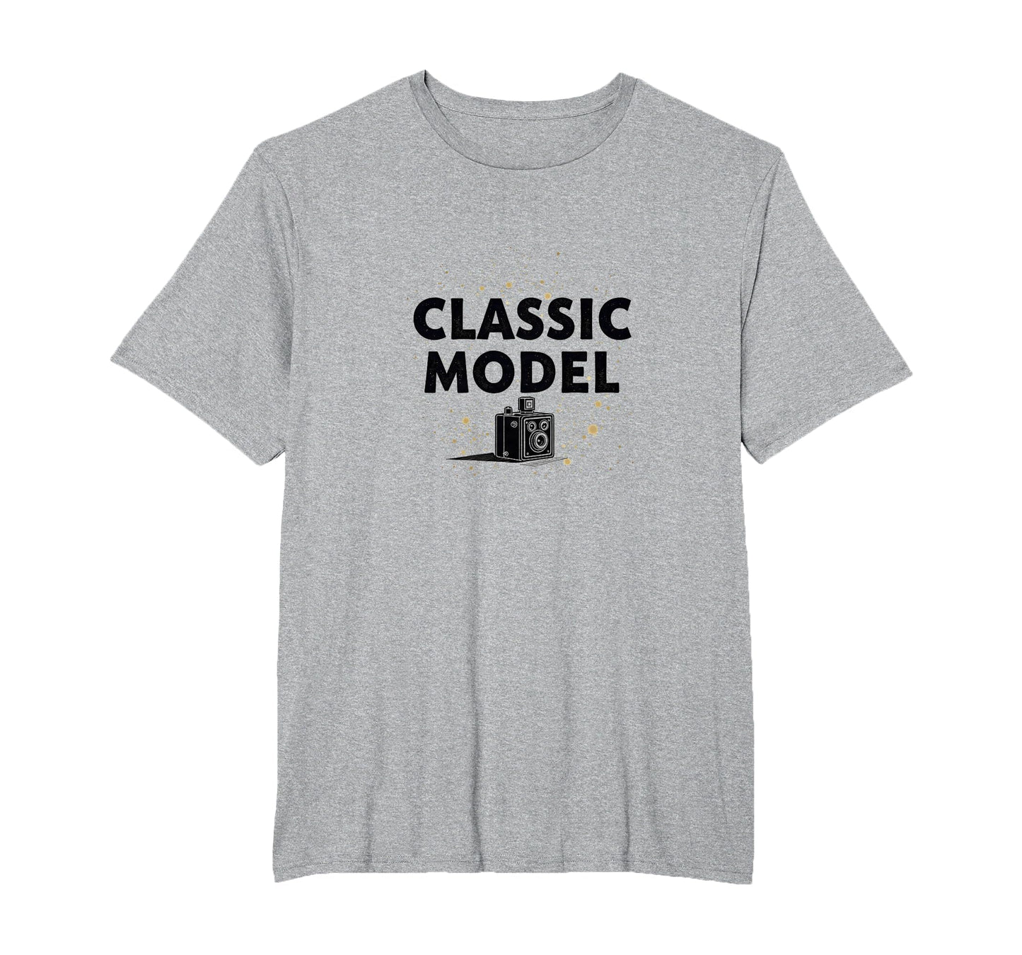 Model 1900S Camera Nostalgia Mens T-Shirt - Fun Novelty Design for Adults - T-Shirt, Sweatshirt, Hoodie