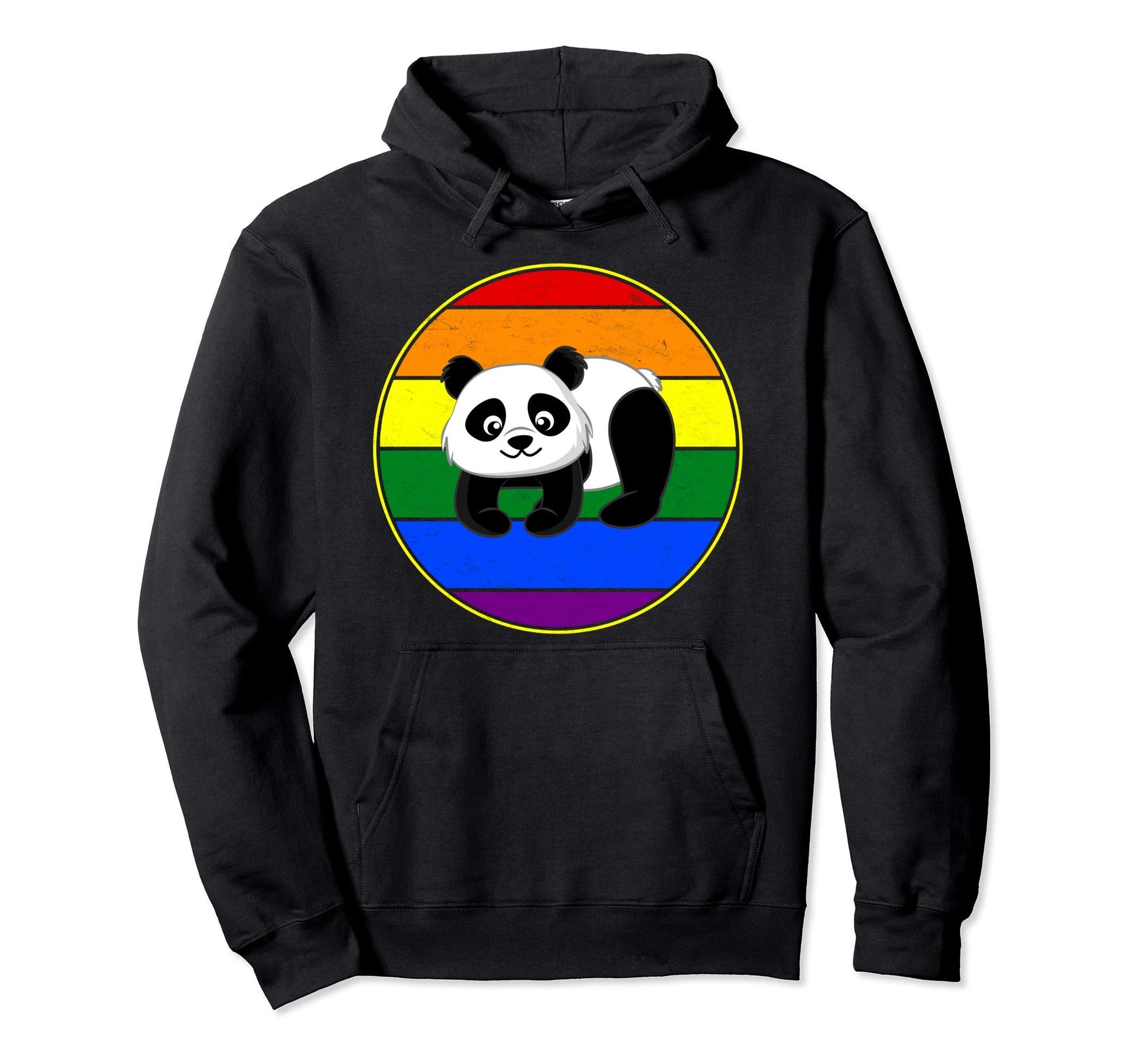 Gay Panda Lgbtq Pride Stuff Teens Hoodie - Fun Novelty Design Unisex - T-Shirt, Sweatshirt, Hoodie