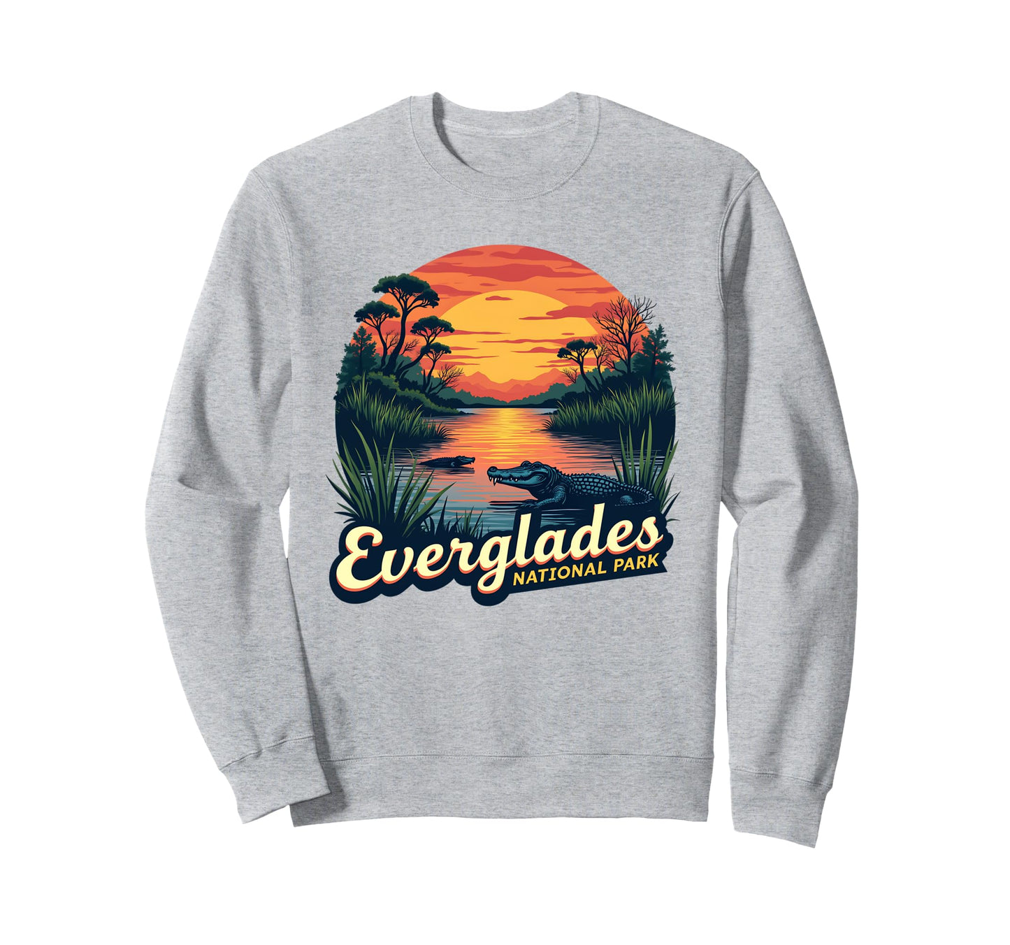 Everglades National Park Wildlife Sweatshirt - Custom Art Print Unisex - T-Shirt, Sweatshirt, Hoodie