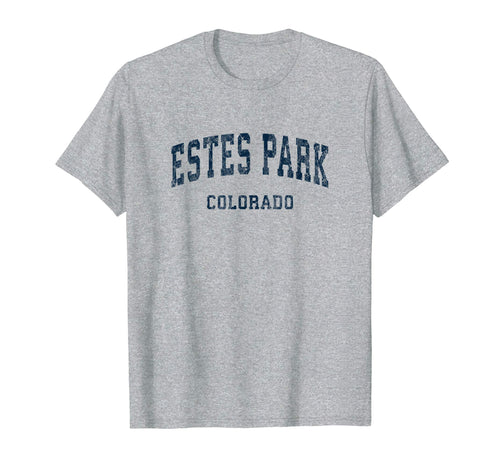 Estes Park Colorado Co Varsity T-Shirt - Aesthetic Graphic for Adults - T-Shirt, Sweatshirt, Hoodie
