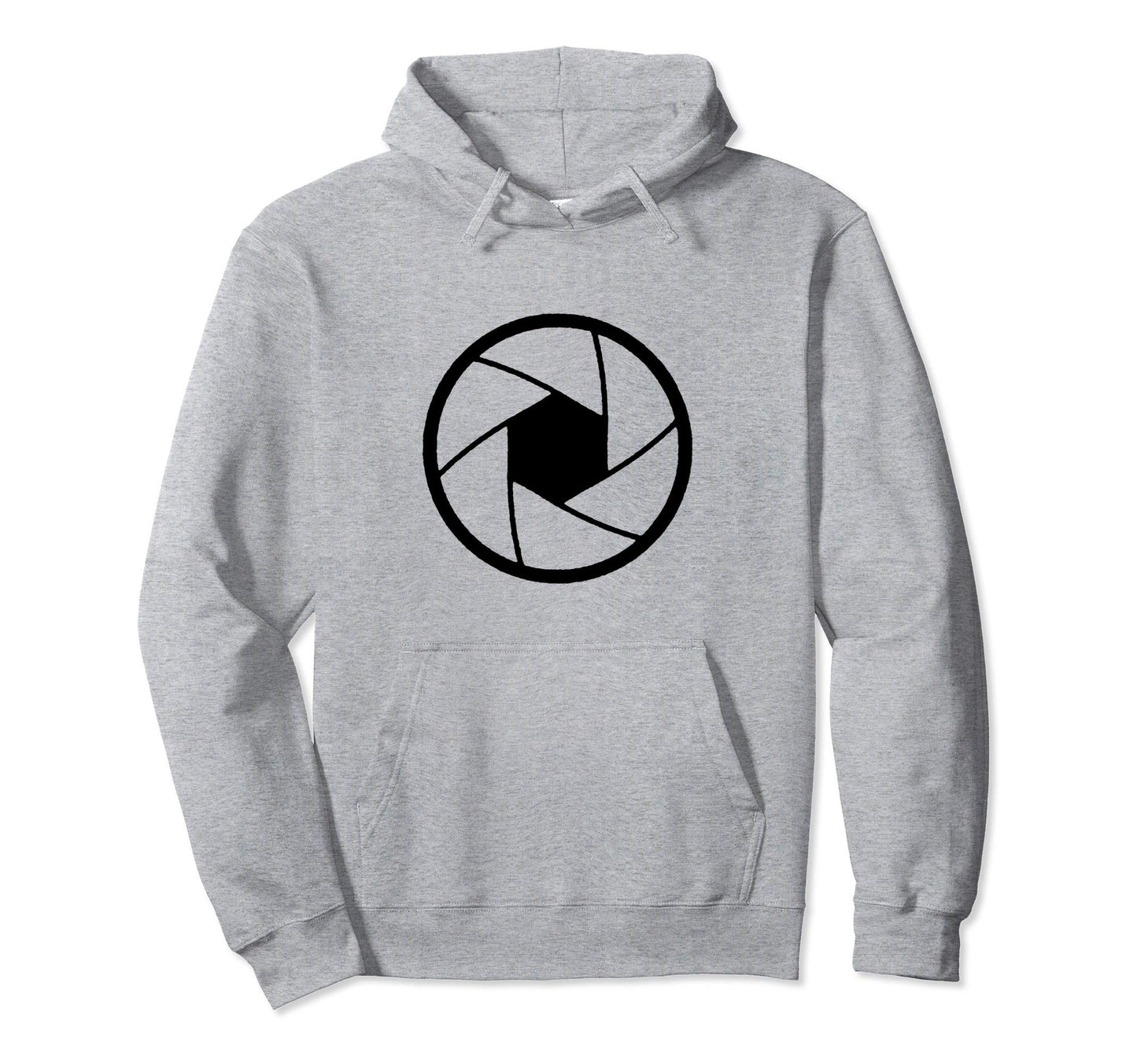 Minimalist Camera Shutter Simple Hoodie - Aesthetic Graphic Unisex - T-Shirt, Sweatshirt, Hoodie