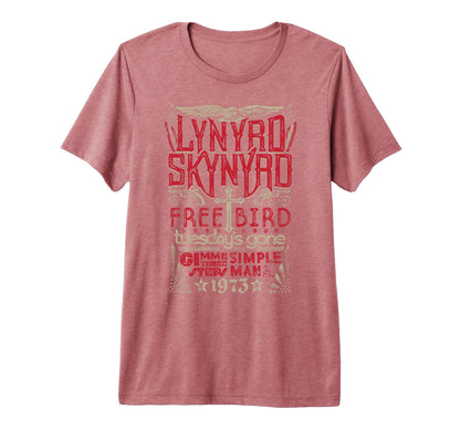 Lynyrd Skynyrd Hits Free Bird T-Shirt - Casual Everyday Wear Men Women - T-Shirt, Sweatshirt, Hoodie