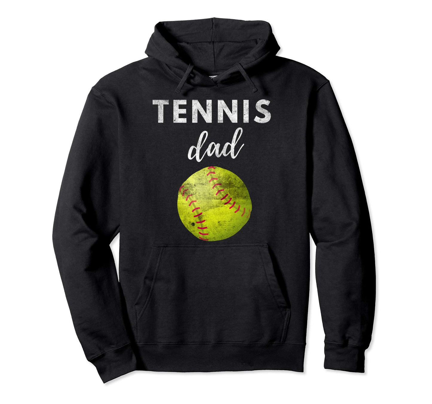 Fathers Day Tennis Dad Sports Lover Hoodie - Unique Graphic for Adults - T-Shirt, Sweatshirt, Hoodie