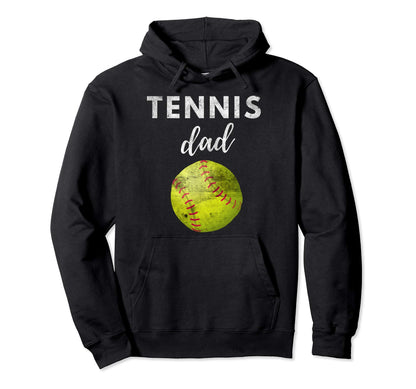 Fathers Day Tennis Dad Sports Lover Hoodie - Unique Graphic for Adults - T-Shirt, Sweatshirt, Hoodie