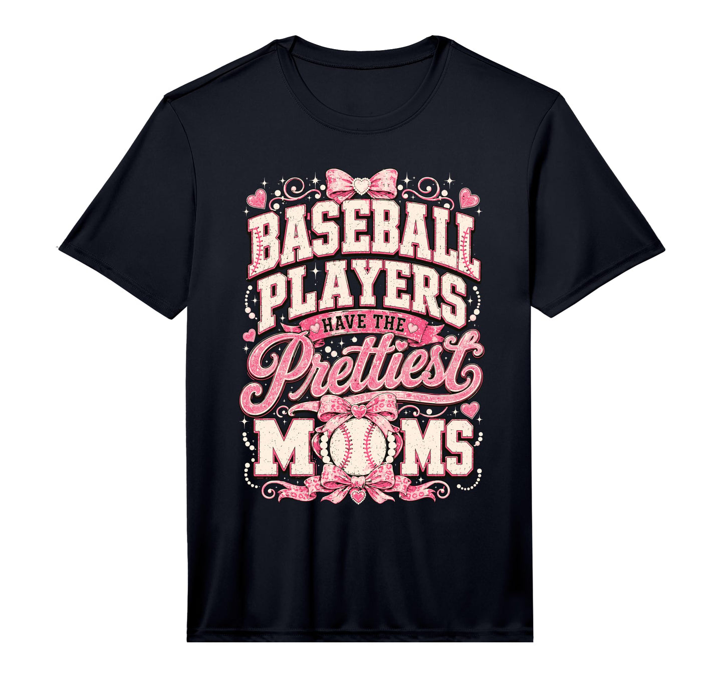 Baseball Players Have Prettiest T-Shirt - Aesthetic Graphic for Adults - T-Shirt, Sweatshirt, Hoodie