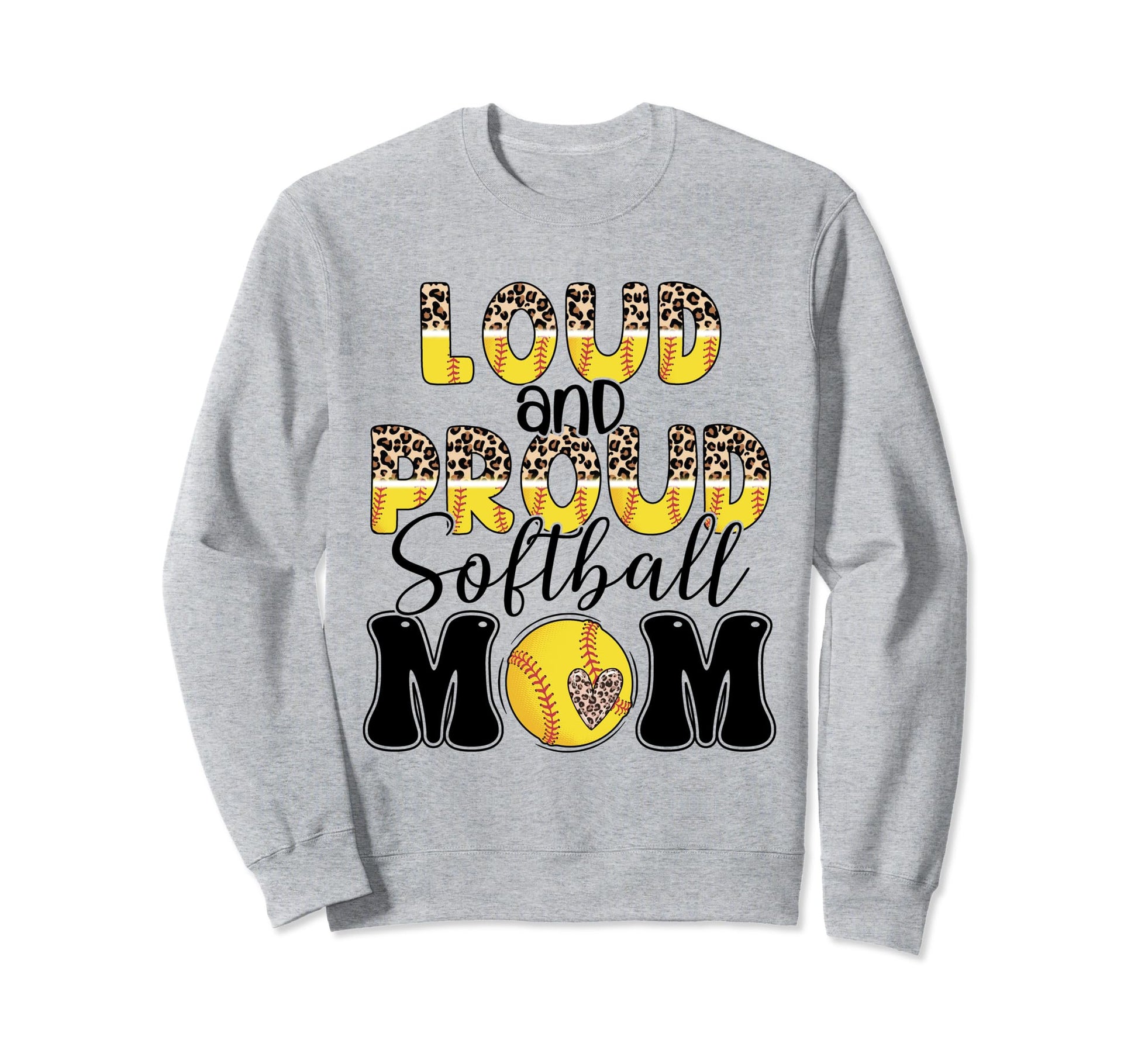 Softball Mom Player Team Mama Sports Sweatshirt - Minimalist Print Unisex - T-Shirt, Sweatshirt, Hoodie