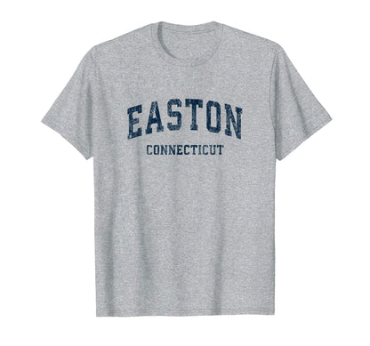 Easton Connecticut Ct Varsity Sports T-Shirt - Streetwear Style Men Women - T-Shirt, Sweatshirt, Hoodie