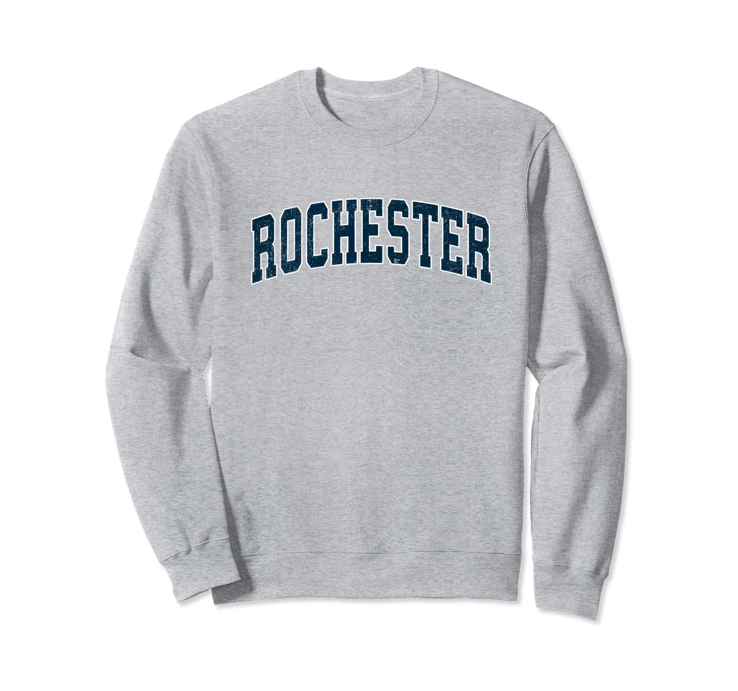 Rochester New York Ny Varsity Sweatshirt - Custom Art Print for Adults - T-Shirt, Sweatshirt, Hoodie