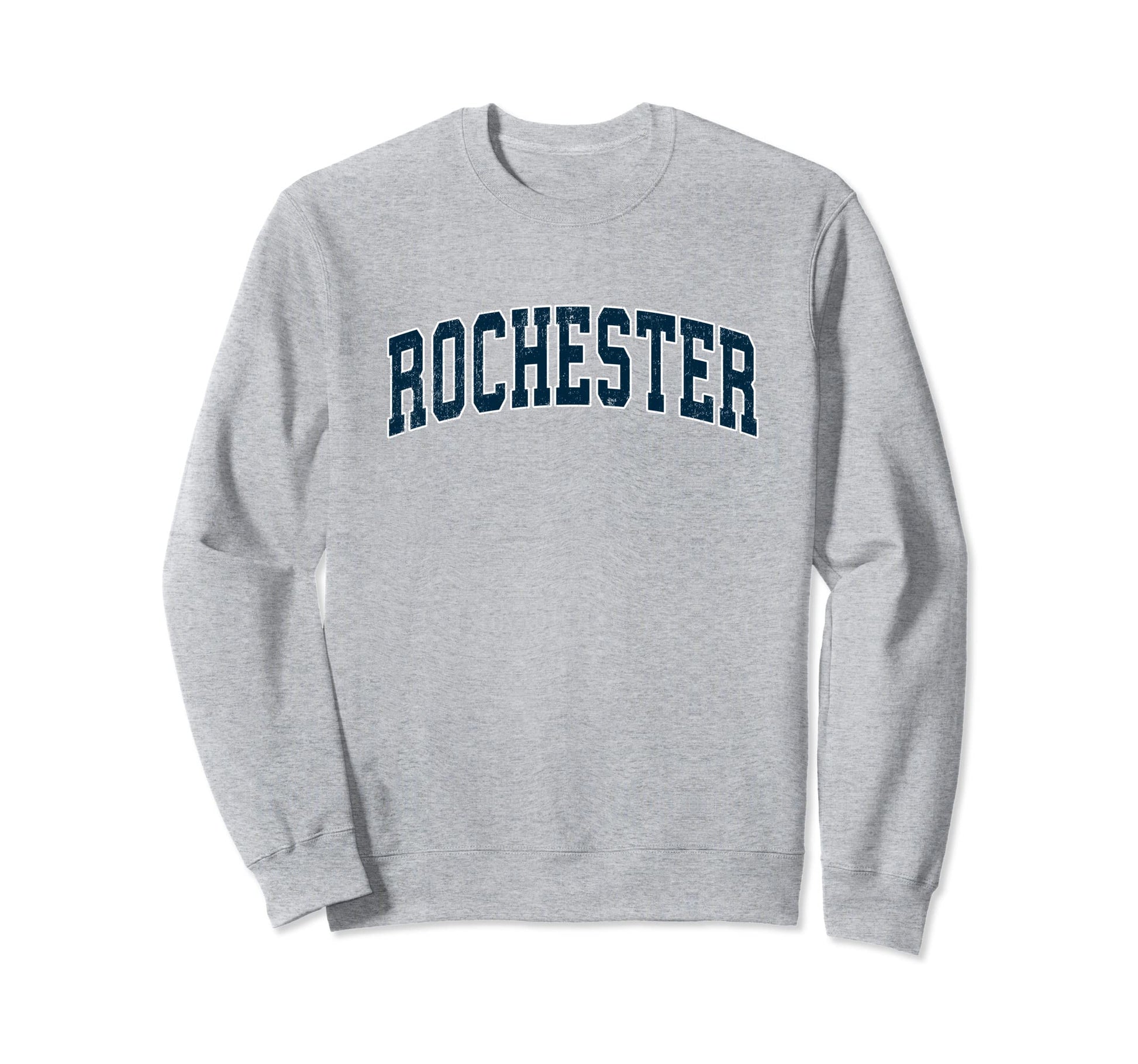 Rochester New York Ny Varsity Sweatshirt - Custom Art Print for Adults - T-Shirt, Sweatshirt, Hoodie