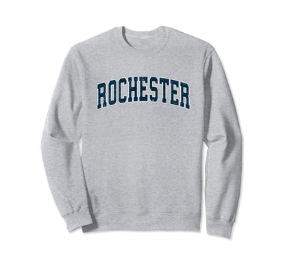 Rochester New York Ny Varsity Sweatshirt - Custom Art Print for Adults - T-Shirt, Sweatshirt, Hoodie