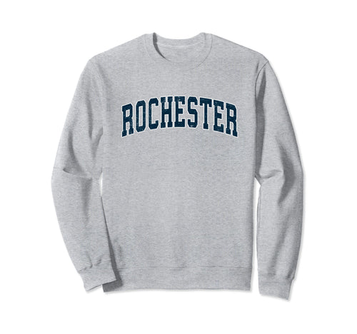 Rochester New York Ny Varsity Sweatshirt - Custom Art Print for Adults - T-Shirt, Sweatshirt, Hoodie