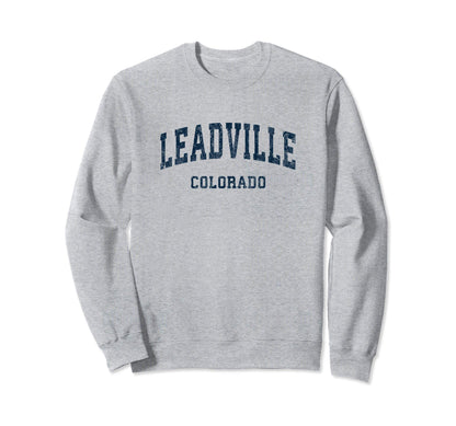 Leadville Colorado Co Varsity Sweatshirt - Streetwear Style for Adults - T-Shirt, Sweatshirt, Hoodie