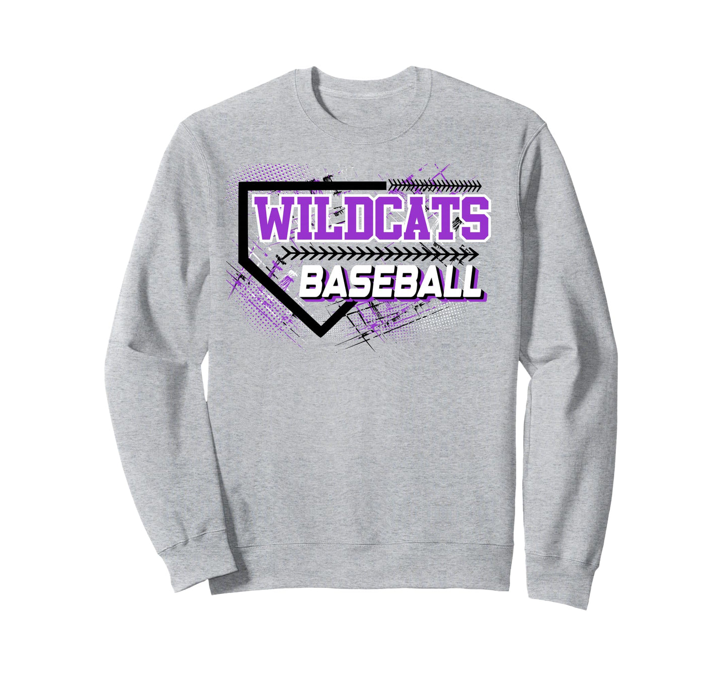 Wildcats Baseball Mom Sports Game Sweatshirt - Streetwear Style Men Women - T-Shirt, Sweatshirt, Hoodie