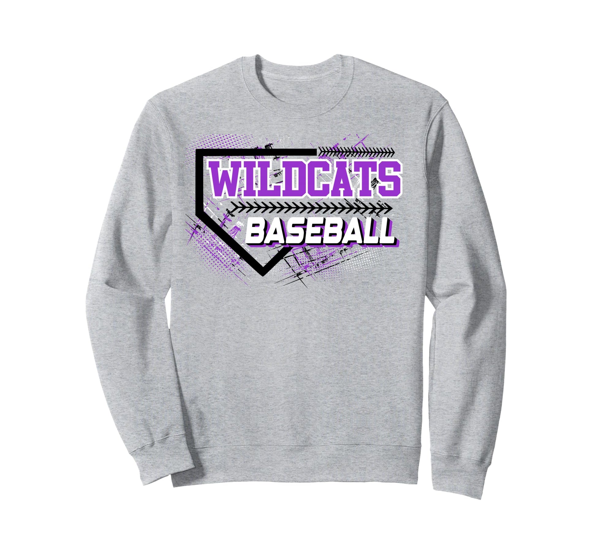 Wildcats Baseball Mom Sports Game Sweatshirt - Streetwear Style Men Women - T-Shirt, Sweatshirt, Hoodie