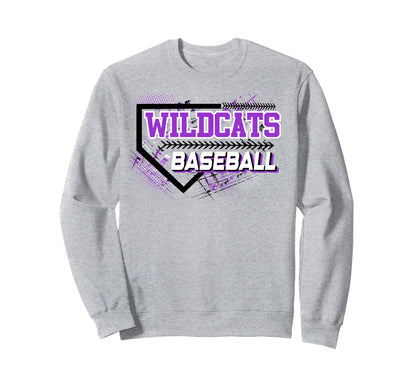 Wildcats Baseball Mom Sports Game Sweatshirt - Streetwear Style Men Women - T-Shirt, Sweatshirt, Hoodie