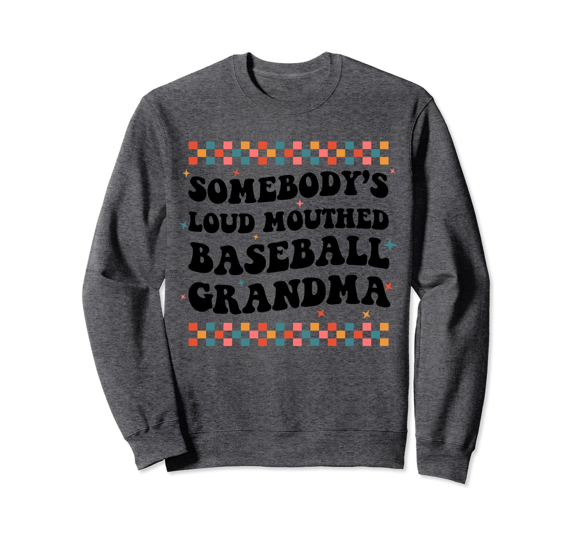 Somebodys Loud Mouthed Baseball Sweatshirt - Graphic Print for Adults - T-Shirt, Sweatshirt, Hoodie