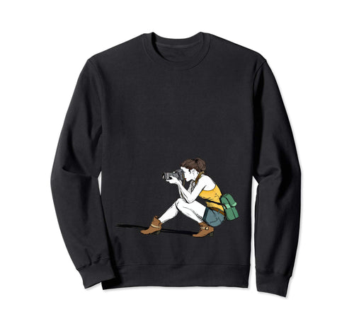 Photography Camera Sweatshirt - Fun Novelty Design Men Women - T-Shirt, Sweatshirt, Hoodie