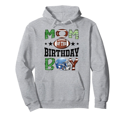 Mom Birthday Football Lover Game Day Hoodie - Custom Art Print for Adults - T-Shirt, Sweatshirt, Hoodie