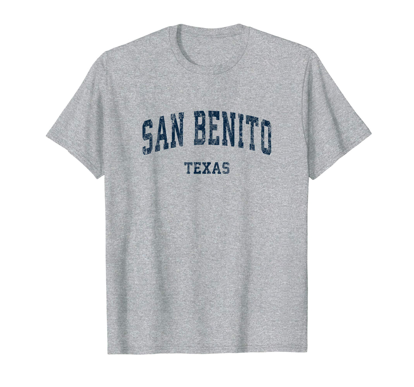 San Benito Texas Tx Varsity Sports Navy T-Shirt - Novelty Apparel Men Women - T-Shirt, Sweatshirt, Hoodie