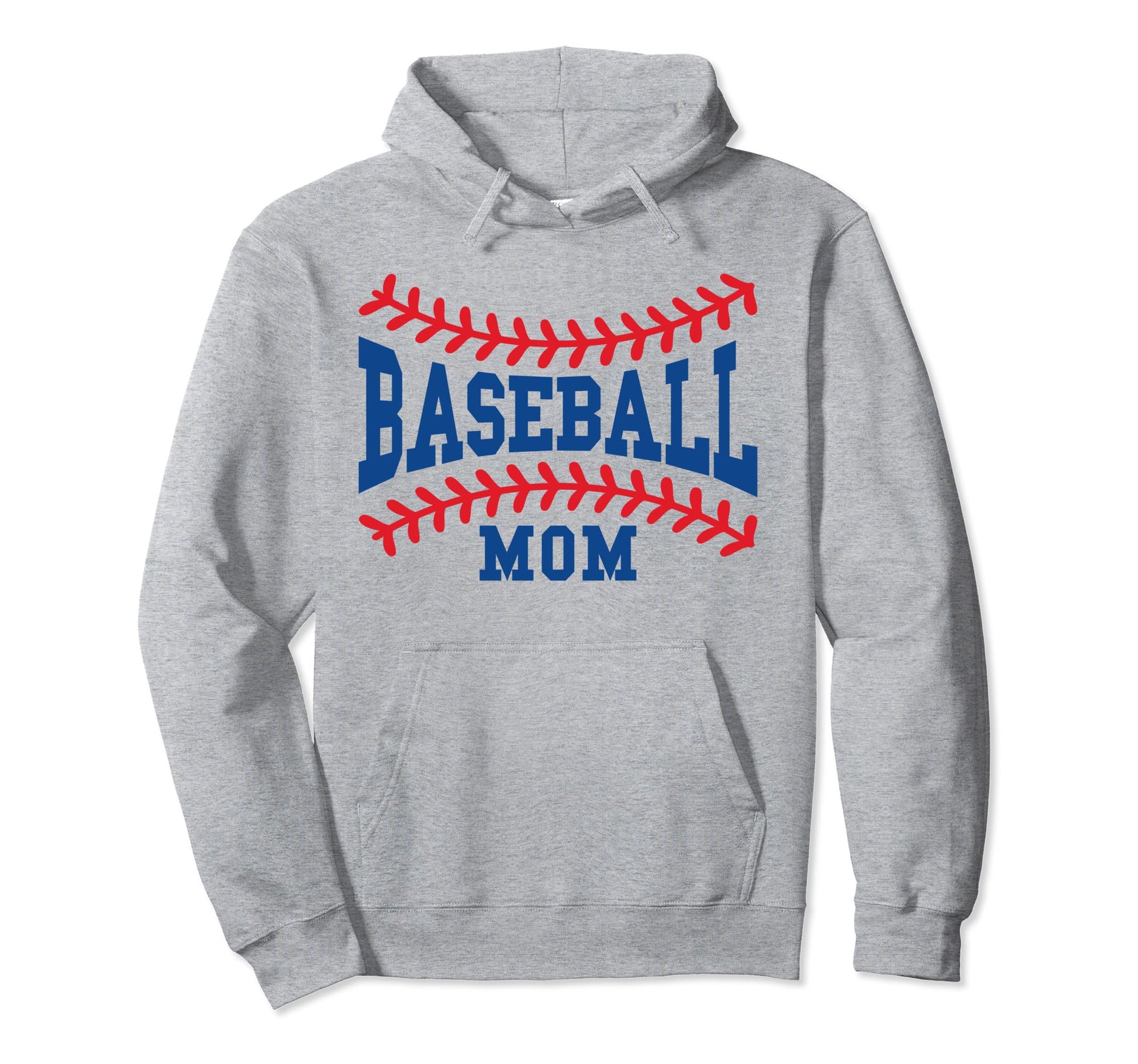 Baseball Mom Laces Little League Womens Hoodie - Graphic Print Men Women - T-Shirt, Sweatshirt, Hoodie