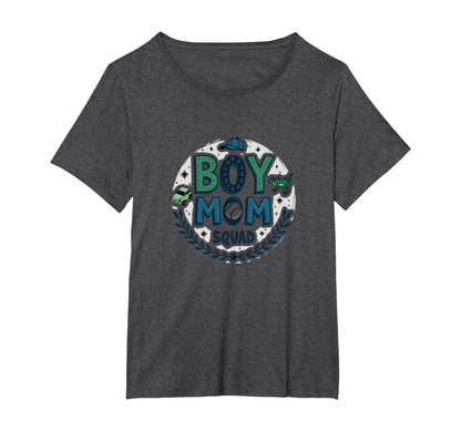 Mom Squad Proud Mama Baseball T-Shirt - Casual Everyday Wear for Adults - T-Shirt, Sweatshirt, Hoodie